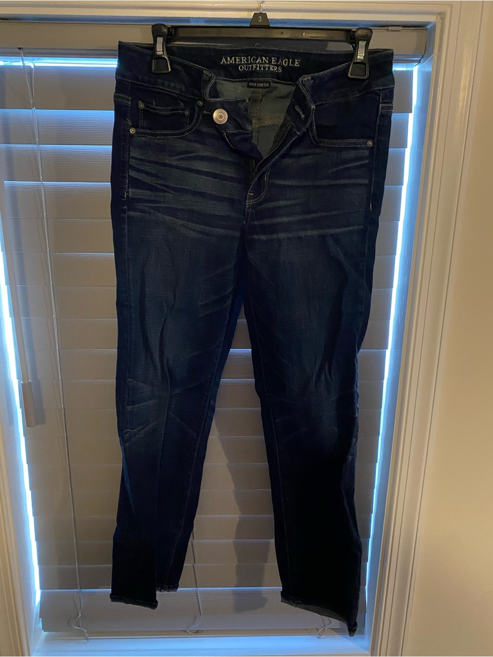 American Eagle Outfitters Navy Blue Women's Skinny Jeans